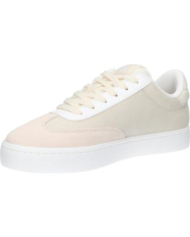 Scarpe sport CALVIN KLEIN  per Donna YW0YW01636 CLASSIC CUPSOLE LOW  0LF CREAMY WHITE-WHITE