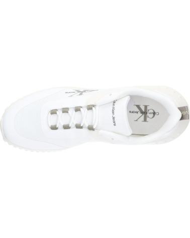 CALVIN KLEIN ZAPATILLAS EVA RUNNER LOW LACE ML BLANCO
