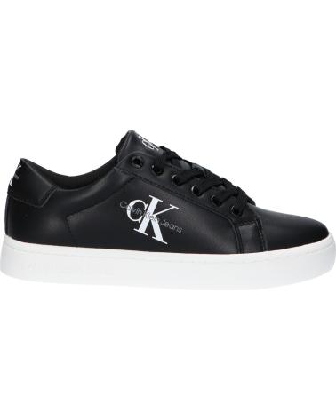 Zapatillas deporte CALVIN KLEIN  de Mujer YW0YW01269 CLASSIC CUPSOLE  BEH BLACK-BRIGHT WHITE