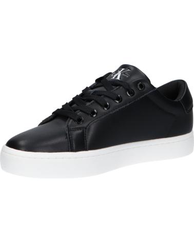 Zapatillas deporte CALVIN KLEIN  de Mujer YW0YW01269 CLASSIC CUPSOLE  BEH BLACK-BRIGHT WHITE
