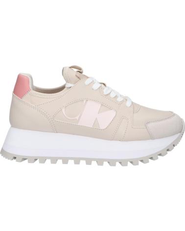 Zapatillas deporte CALVIN KLEIN  de Mujer YW0YW01642 RUNNER LOW LAVEUP  0GE EGGSHELL-ROSE TAN