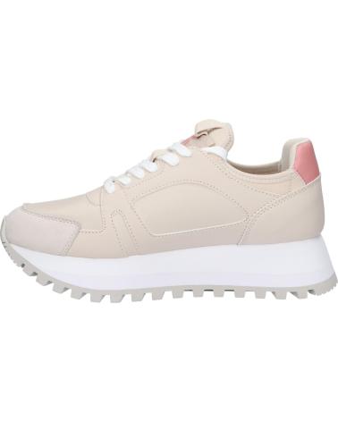 Zapatillas deporte CALVIN KLEIN  de Mujer YW0YW01642 RUNNER LOW LAVEUP  0GE EGGSHELL-ROSE TAN