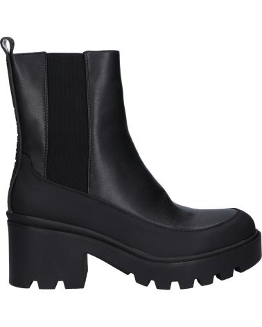 Woman boots MTNG 51946  C53377 - VANILLA NEGRO - RUBBERED NEGRO