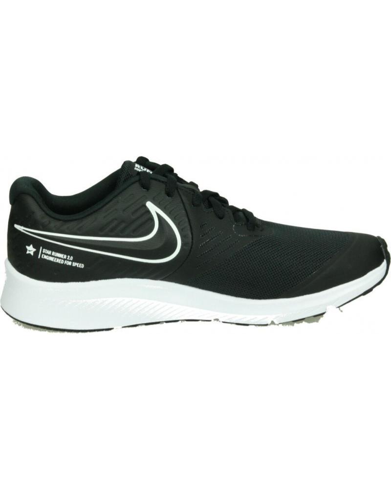 Deportivas NIKE de Niña y Niño STAR RUNNER 2 GS NEGRO-BLANCO - 40 VARIOS COLORES Deportivas NIKE de Niña y Niño STAR RUNNER 2 GS NEGRO-BLANCO - 40 VARIOS COLORES