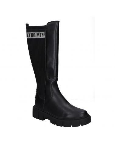 Botas de Mujer MTNG 50196 C51975 - VANILLA NEGRO