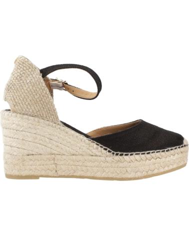 Sandalias de Mujer TONI PONS ALPARGATAS MUJER MODELO LAIA NT COLOR NEGRO NEGRE