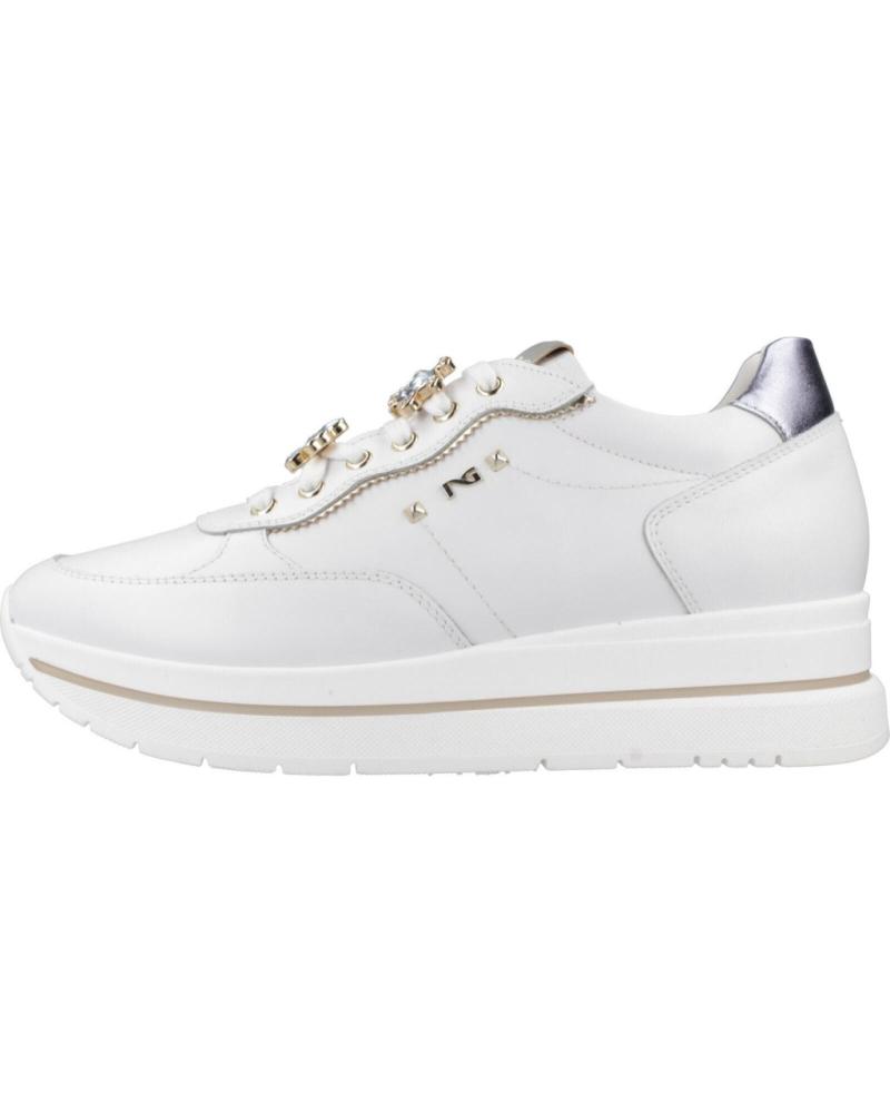 Deportivas de Mujer NERO GIARDINI ZAPATILLAS MUJER MODELO E512907D COLOR BLANCO 707
