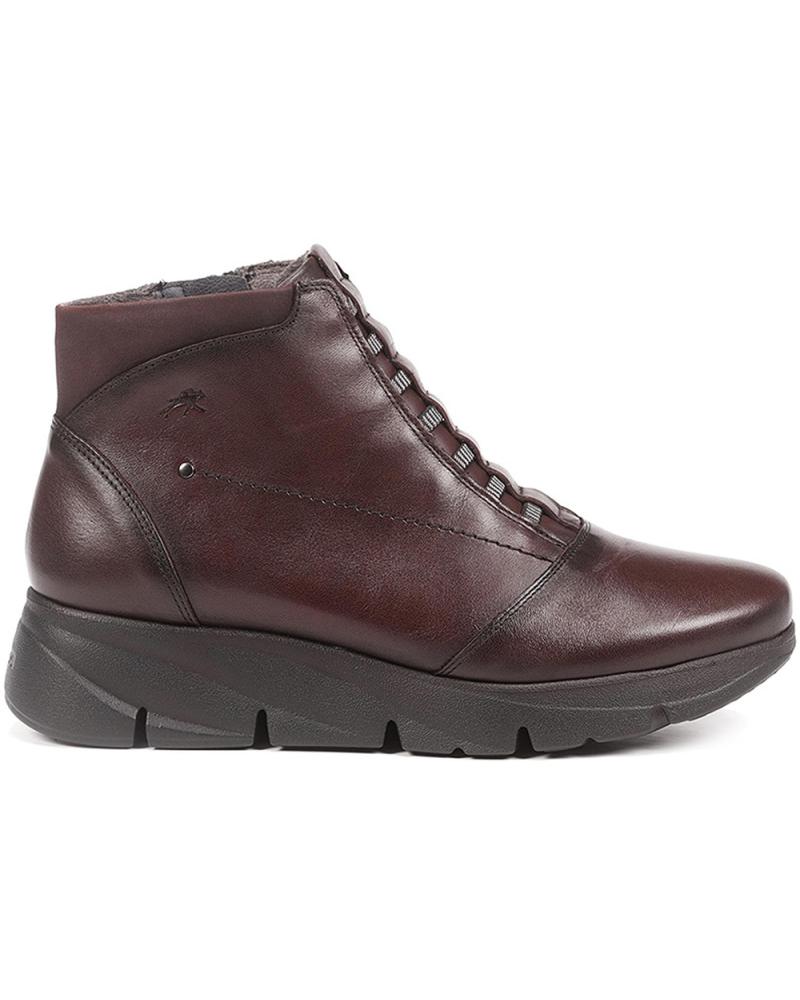 Stiefel FLUCHOS  für Damen BOTIN F1358 BURDEOS MUJER  S NOB BURDEOS V