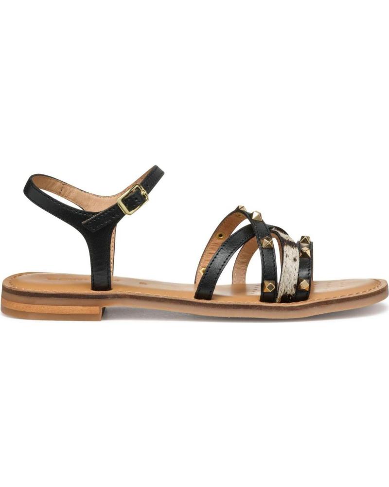 Sandalias GEOX de Mujer SANDALIAS MADDALUSIAC NEGRAS Y BLANCAS DE NEGRO Sandalias GEOX de Mujer SANDALIAS MADDALUSIAC NEGRAS Y BLANCAS DE NEGRO