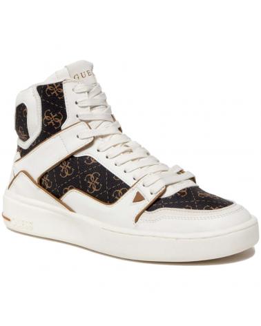 Man Zapatillas deporte GUESS ZAPATILLAS VERONA BASKET MID WHITE