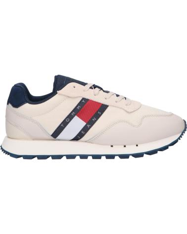 Zapatillas deporte de Hombre TOMMY HILFIGER EM0EM01081 LEATHER TJM RUNNER ACE STONY BEIGE