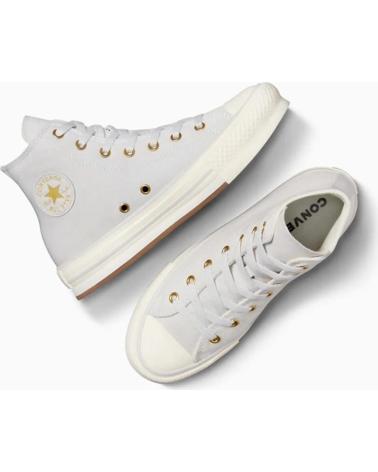 Scarpe sport CONVERSE  per Donna CTAS EVA LIFT HI BARELY GREY-- EGRET--  VARIOS COLORES