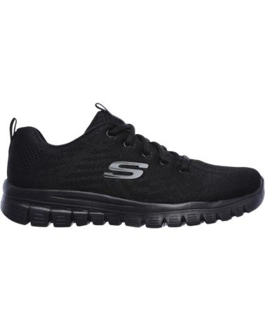 Sapatilhas SKECHERS  de Mulher GRACEFUL GET CONNECTED NEGRO PARA MUJER - 36  BBK NEGRO
