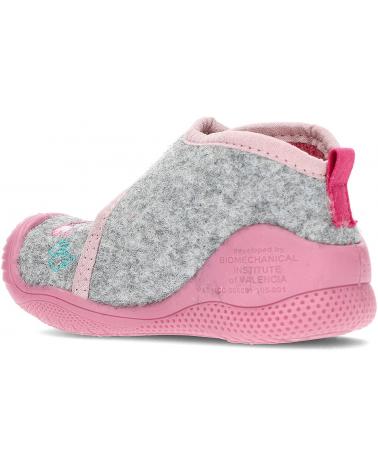 girl House slipers BIOMECANICS PANTUFLAS BEBE BIOHOME 221291-B  GREYPINK