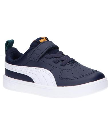 girl and boy sports shoes PUMA 384314 RICKIE AC INF  07 PEACOAT