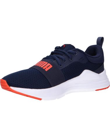 Zapatillas deporte de Mujer y Niña y Niño PUMA 374214 WIRED RUN JR 21 PEACOAT RED