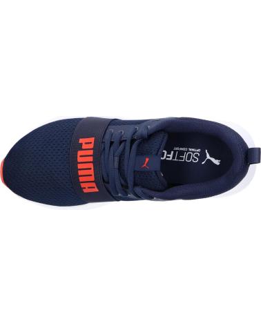 Zapatillas deporte de Mujer y Niña y Niño PUMA 374214 WIRED RUN JR 21 PEACOAT RED