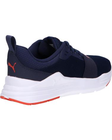 Sapatos Desportivos PUMA  de Mulher e Menina e Menino 374214 WIRED RUN JR  21 PEACOAT RED