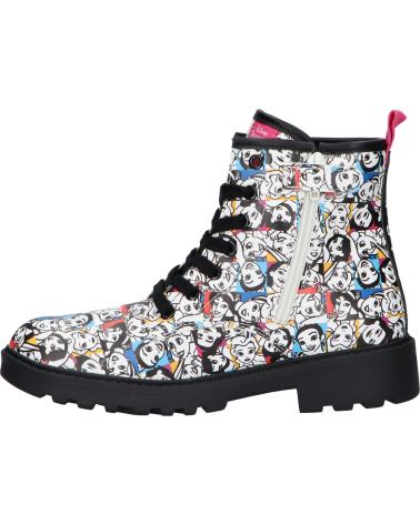 Botas de Niña GEOX J2620D 00004 J CASEY C0653 WHITE-MULTICOLOR