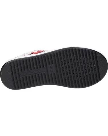 GEOX J26BDB 000BC J REBECCA C0404 WHITE-BLACK