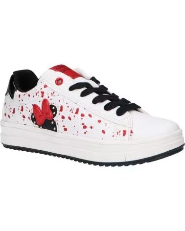 GEOX J26BDB 000BC J REBECCA C0404 WHITE-BLACK