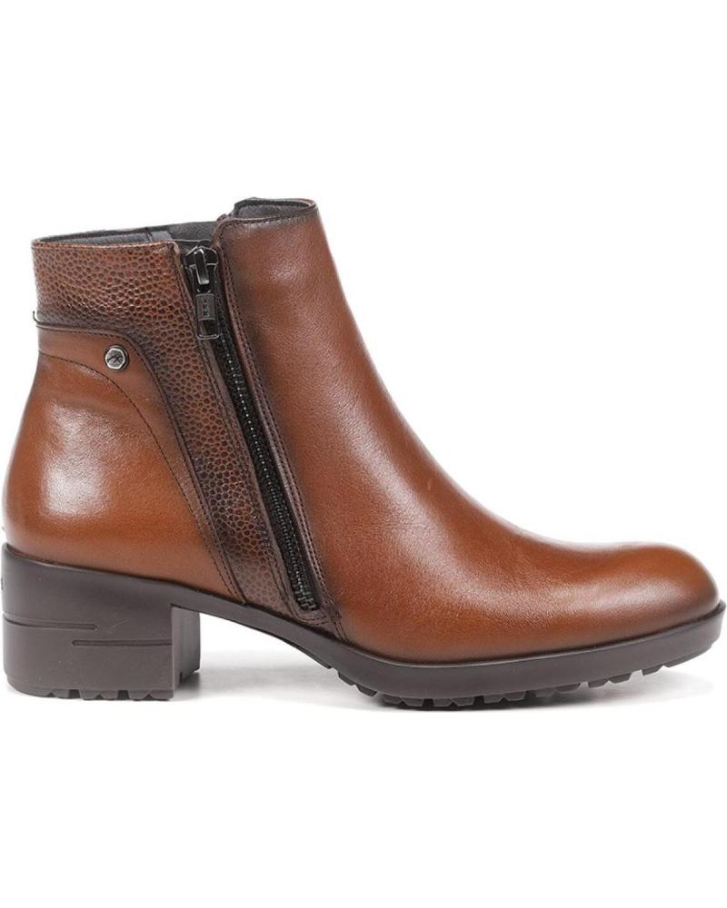 Stiefel für Damen FLUCHOS BOTINES ALISS PARA MUJER EN COLOR MARRON MARRON