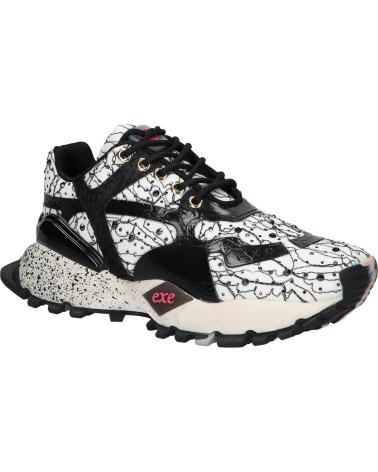Sapatilhas EXE  de Mulher 134-102  STRASS WHITE BLACK