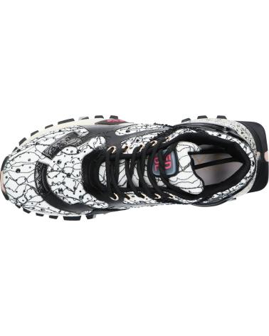 Sapatilhas EXE  de Mulher 134-102  STRASS WHITE BLACK