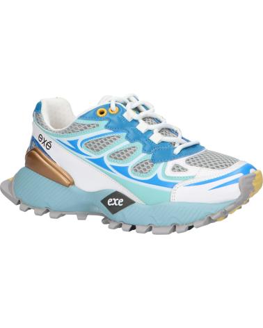 Scarpe sport EXE  per Donna 134-33  LEATHER GREY BLUE