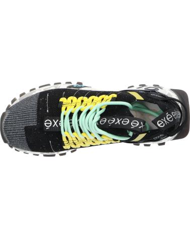 Zapatillas deporte EXE  de Mujer 134-37  LEATHER BLACK