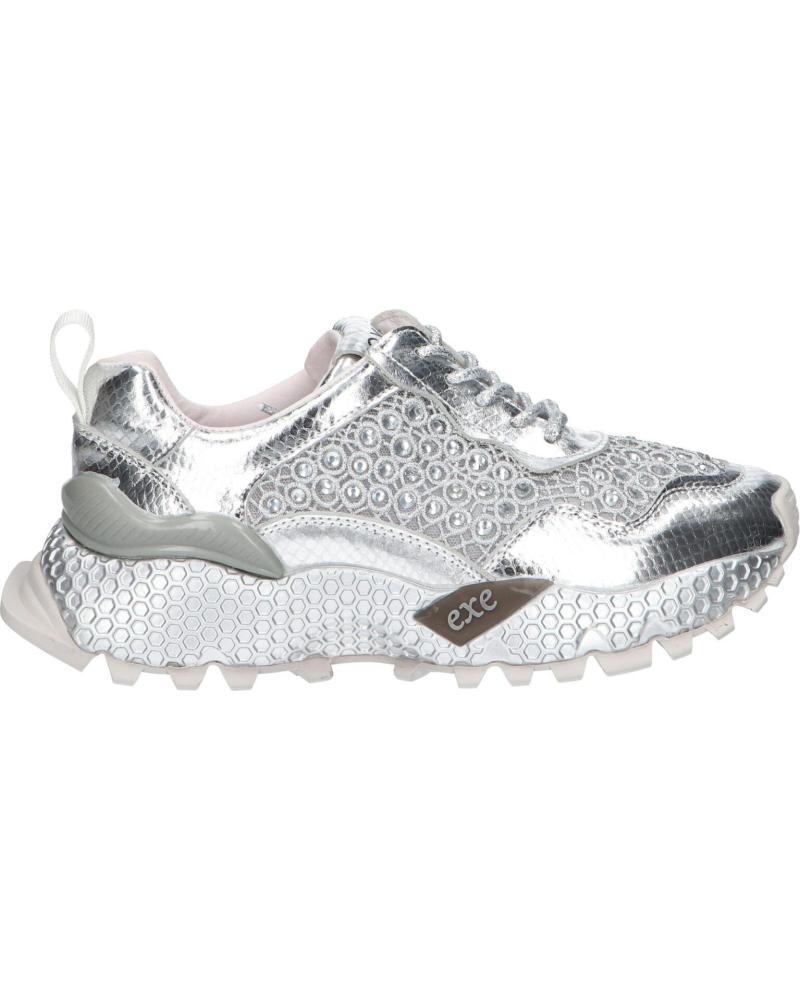 Zapatillas deporte EXE  pour Femme 3020-1  LEATHER SILVER