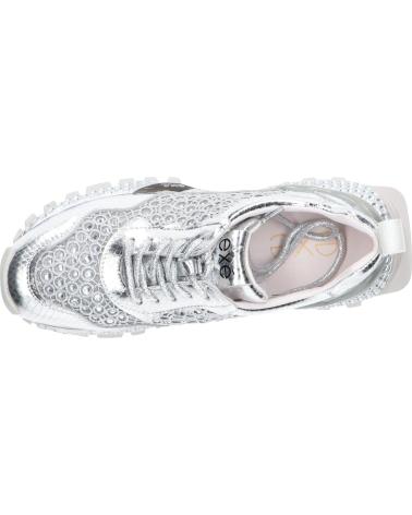 Zapatillas deporte EXE  pour Femme 3020-1  LEATHER SILVER