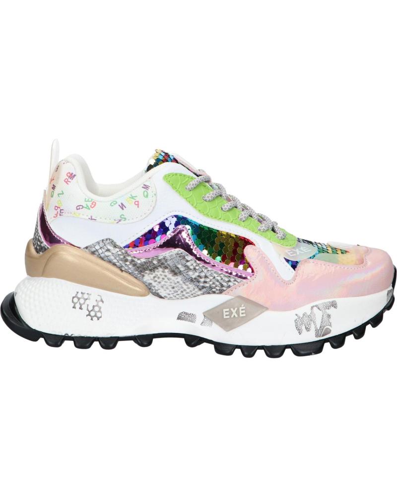 EXE ZAPATILLAS MUJER EXE MODELO D190608 13E COLOR MULTICOLOR WHT WHTPNK