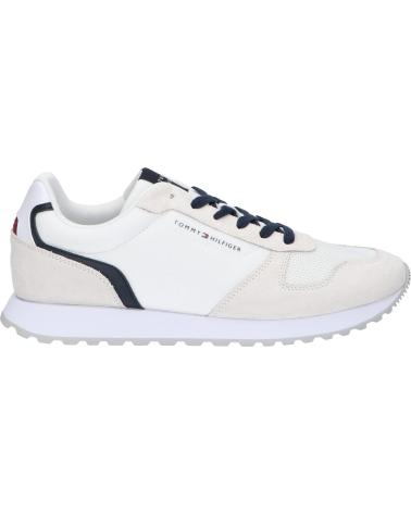 Sapatilhas TOMMY HILFIGER  de Homem NEW RUNNER EVA MIX FLAG  BLANCO