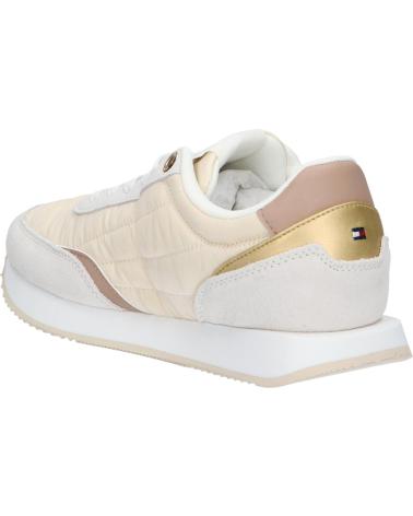 Zapatillas deporte TOMMY HILFIGER  de Mujer FW0FW08332 ESSENTIAL RUN  0F8 MUSLIN-CLAYSTONE