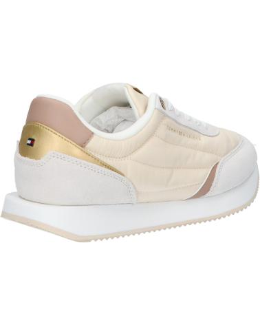 Zapatillas deporte TOMMY HILFIGER  de Mujer FW0FW08332 ESSENTIAL RUN  0F8 MUSLIN-CLAYSTONE