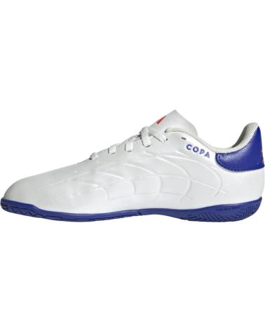 ADIDAS COPA PURE 2 CLUB IN FUTSAL SHOES WHITE-BLUE BLANCO-AZUL