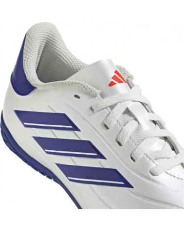 ADIDAS COPA PURE 2 CLUB IN FUTSAL SHOES WHITE-BLUE BLANCO-AZUL