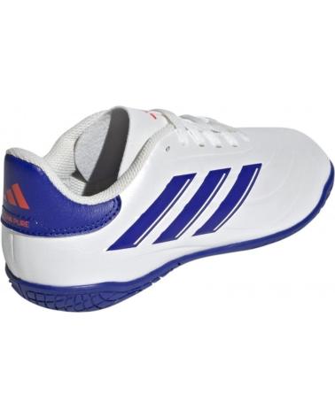 ADIDAS COPA PURE 2 CLUB IN FUTSAL SHOES WHITE-BLUE BLANCO-AZUL