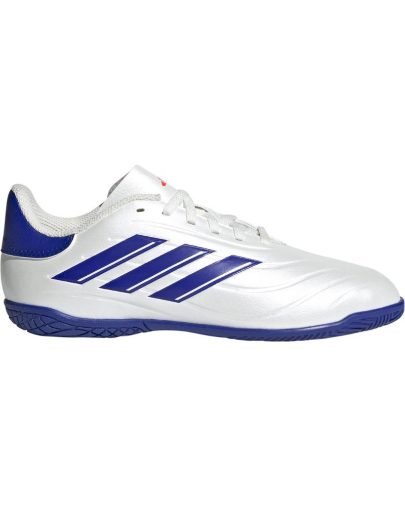 ADIDAS COPA PURE 2 CLUB IN FUTSAL SHOES WHITE-BLUE BLANCO-AZUL