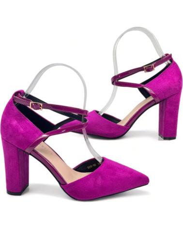 Zapatos de tacón TIMBOS  de Mujer SANDALIA TACON VESTIR DE MUJER BUGANVILLA 131022  MORADO