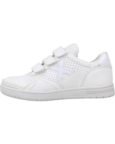 Woman and girl and boy Trainers MUNICH MU1511207  BLANC