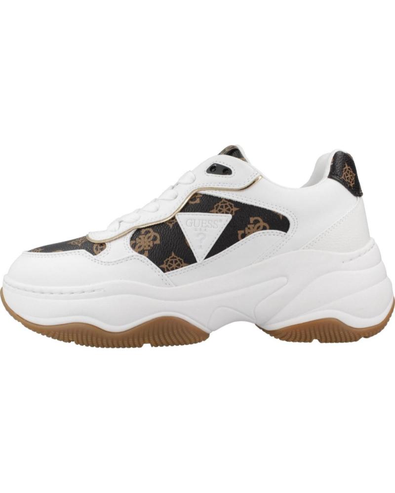 Sapatilhas GUESS  de Mulher ZAPATILLAS MUJER MODELO FLPHAP FAL12 COLOR BLANCO  WHIBR