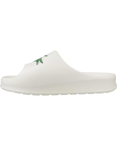 Man Flip flops LACOSTE SERVE SLIDE 2 0  BEIGE