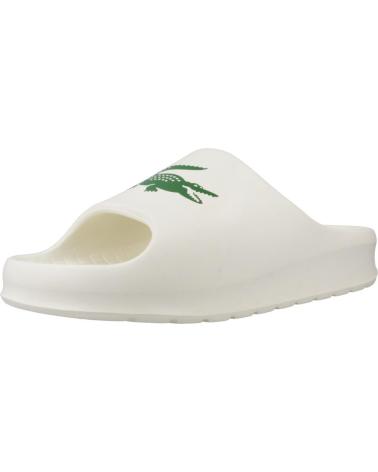 Man Flip flops LACOSTE SERVE SLIDE 2 0  BEIGE