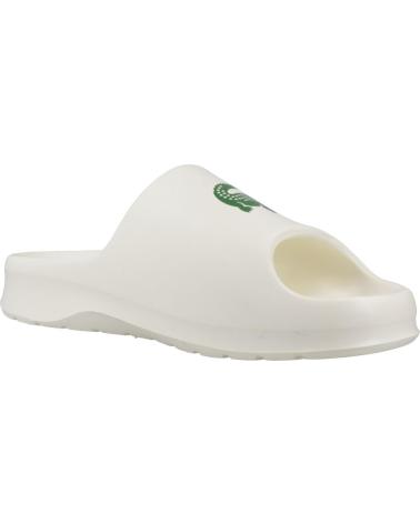 Man Flip flops LACOSTE SERVE SLIDE 2 0  BEIGE