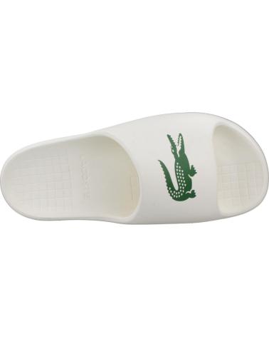 Man Flip flops LACOSTE SERVE SLIDE 2 0  BEIGE
