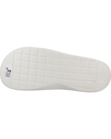 Man Flip flops LACOSTE SERVE SLIDE 2 0  BEIGE