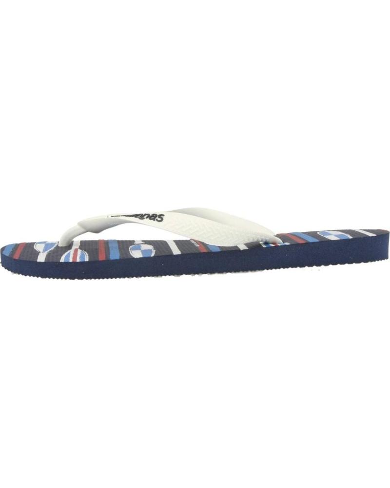 Man Flip flops HAVAIANAS SANDALIAS HOMBRE MODELO H TOP NAUTICAL COLOR BLANCO 0575NAVY