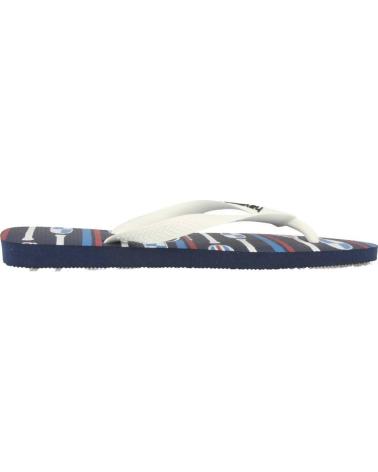 Man Flip flops HAVAIANAS SANDALIAS HOMBRE MODELO H TOP NAUTICAL COLOR BLANCO 0575NAVY